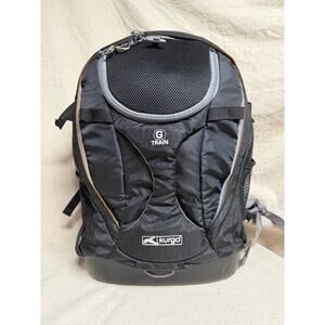 Kurgo G-Train Dog Carrier Backpack Black Travel Pet Backpack Airline Approved